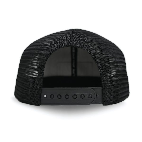 Faith Cross Black Trucker Hat Supply - Image 2