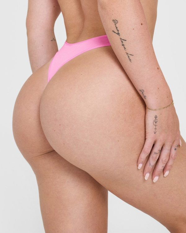 Silhouette Thong | Power Pink Sale - Image 5