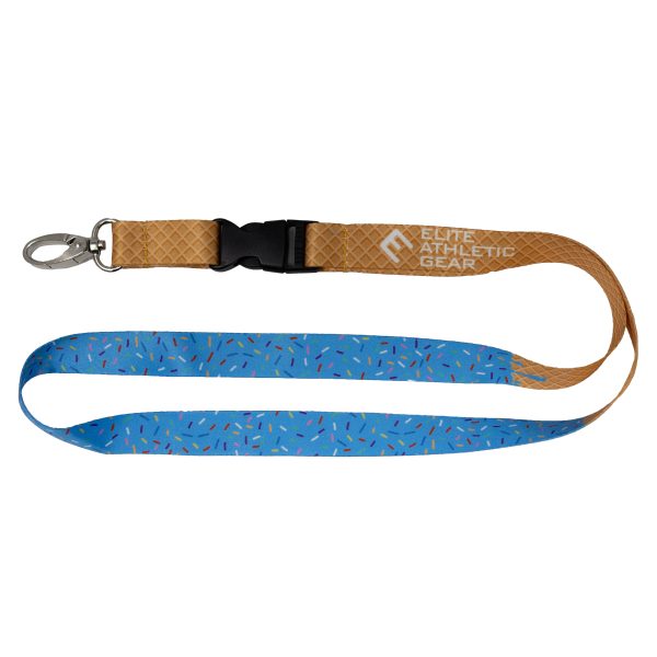 Blue Ice Cream Lanyard Online