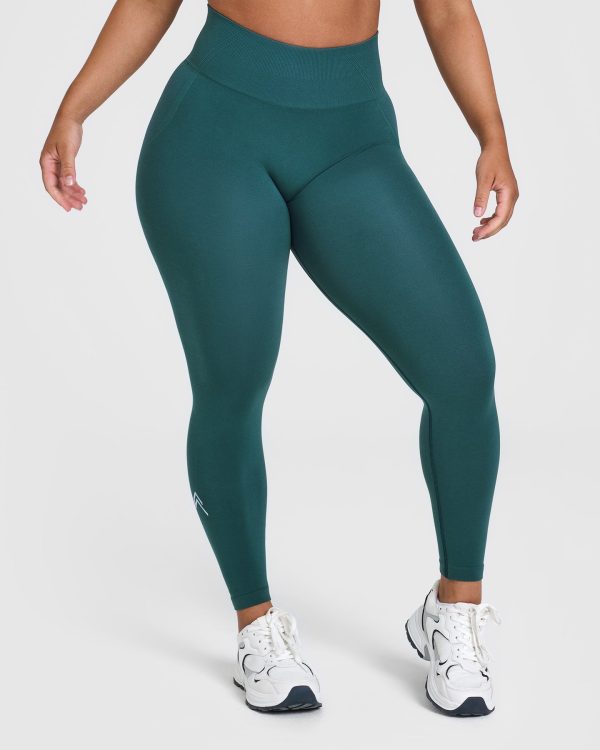 Effortless Seamless Leggings | Marine Teal Supply