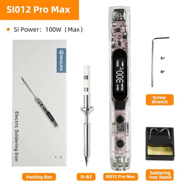 SEQURE SI012 PRO MAX Soldering Iron with SI-B2 Tip Sale