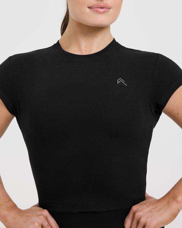 Cotton Icon Baby T-Shirt | Black Fashion - Image 4
