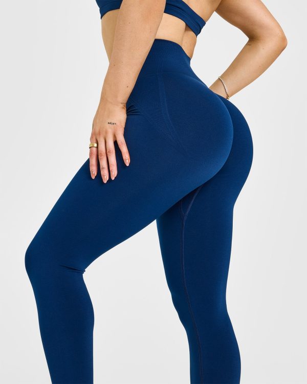 Effortless Seamless Leggings | Midnight Online Sale - Image 5