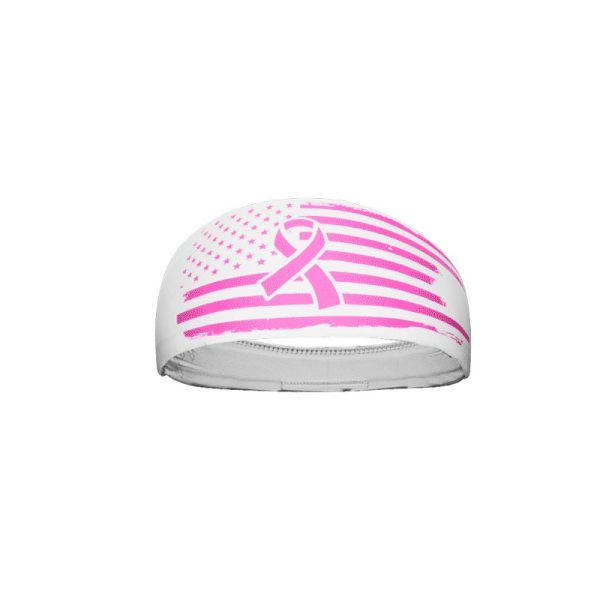 Pink USA Flag Headband Fashion - Image 5