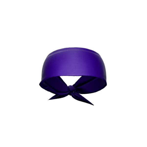 Purple Tie Headband Fashion - Image 5