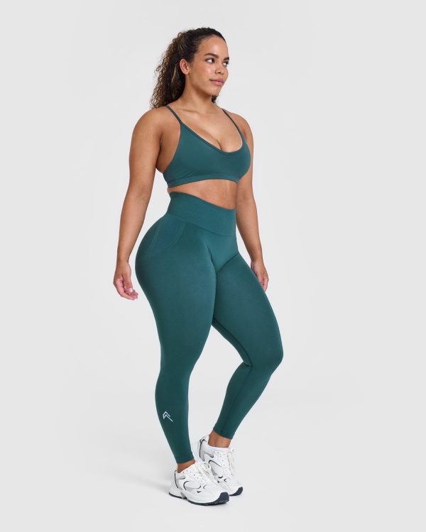 Effortless Seamless Leggings | Marine Teal Supply - Image 3