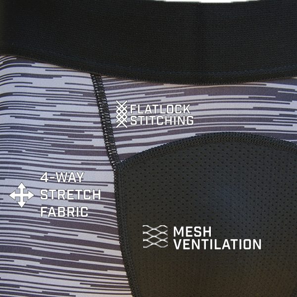 Grey Static Compression Tights on Sale - Image 3